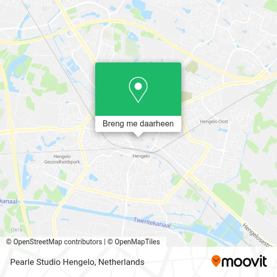 Pearle Studio Hengelo kaart