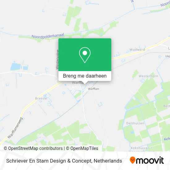 Schriever En Stam Design & Concept kaart