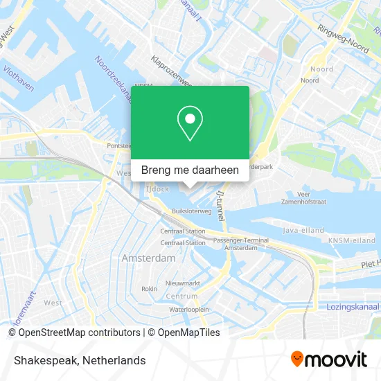 Shakespeak kaart