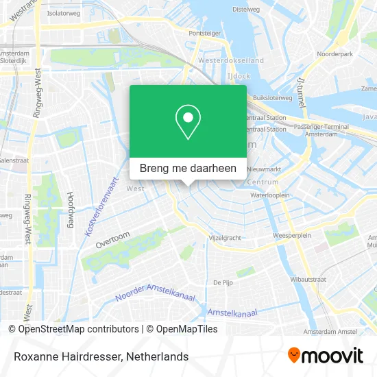 Roxanne Hairdresser kaart