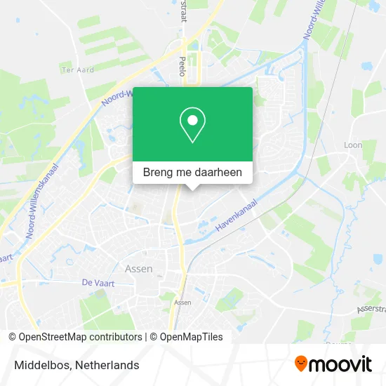 Middelbos kaart