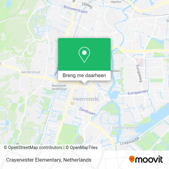 Crayenester Elementary kaart