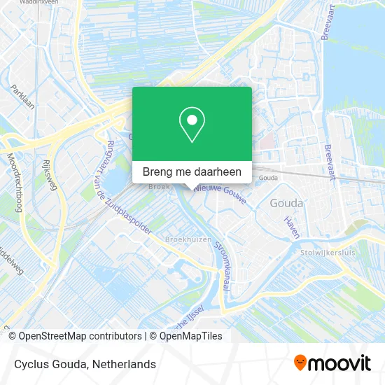 Cyclus Gouda kaart