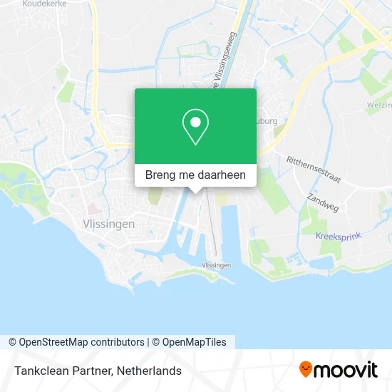 Tankclean Partner kaart