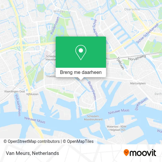 Van Meurs kaart