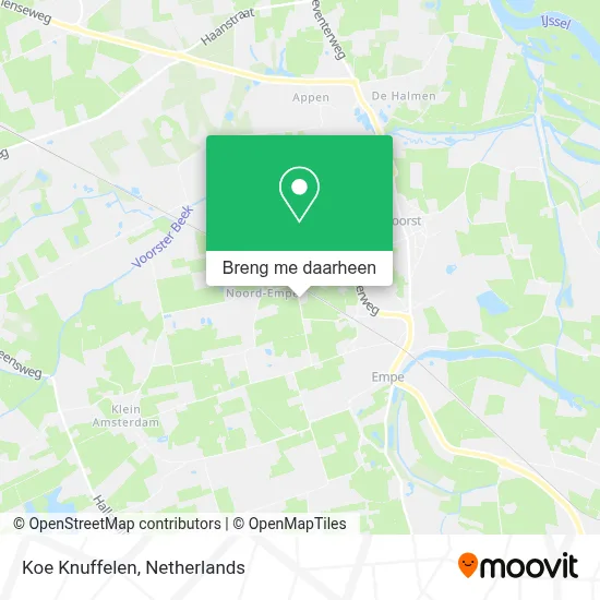 Koe Knuffelen kaart