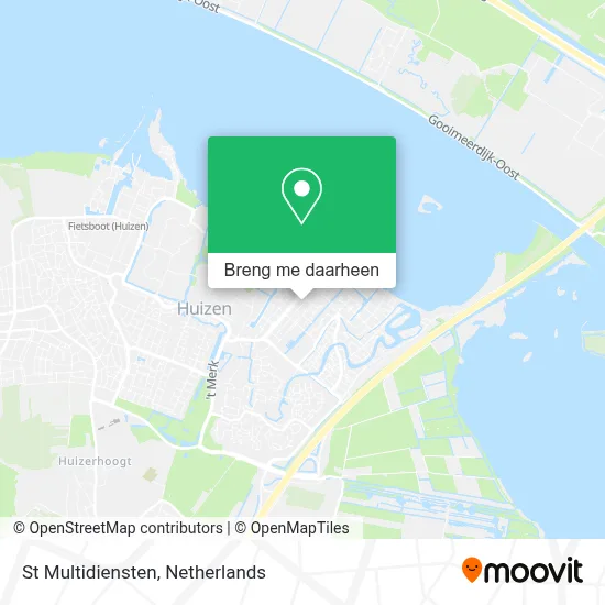 St Multidiensten kaart
