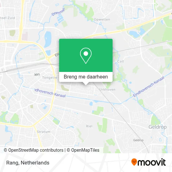 Rang kaart