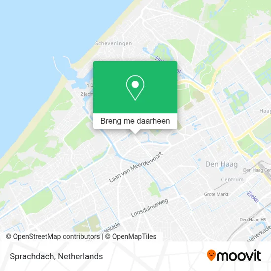 Sprachdach kaart
