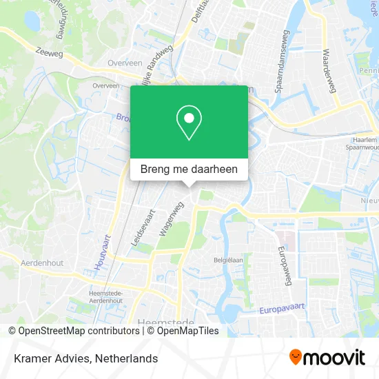 Kramer Advies kaart