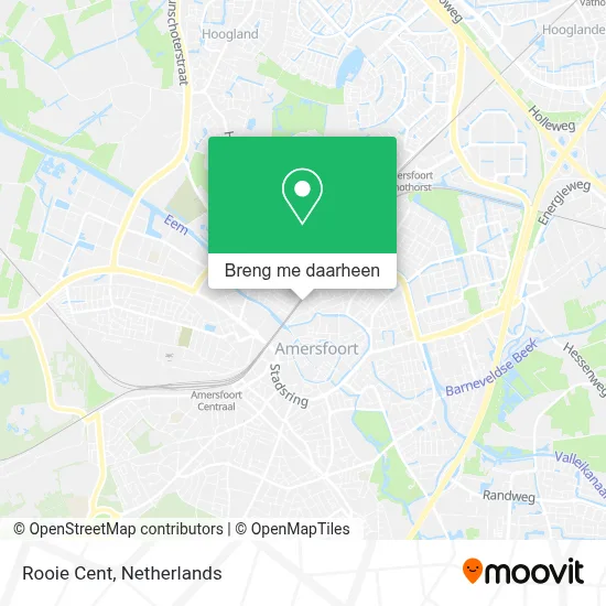 Rooie Cent kaart
