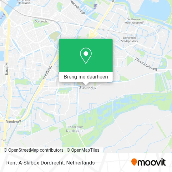 Rent-A-Skibox Dordrecht kaart