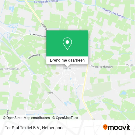 Ter Stal Textiel B.V. kaart