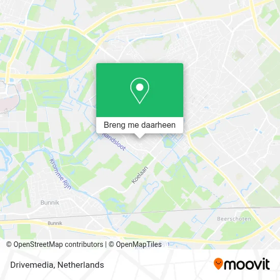 Drivemedia kaart