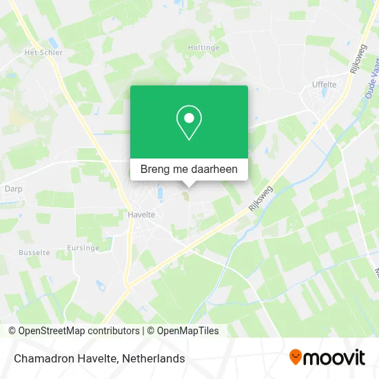 Chamadron Havelte kaart