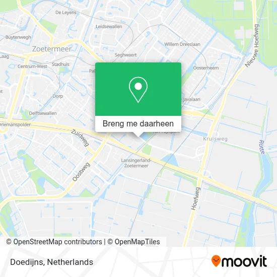 Doedijns kaart