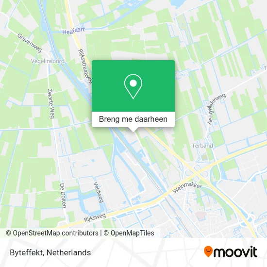Byteffekt kaart