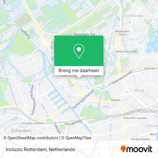 Incluzio Rotterdam kaart