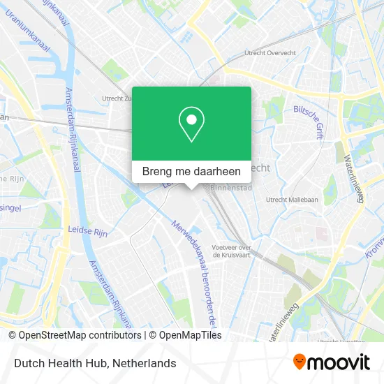 Dutch Health Hub kaart