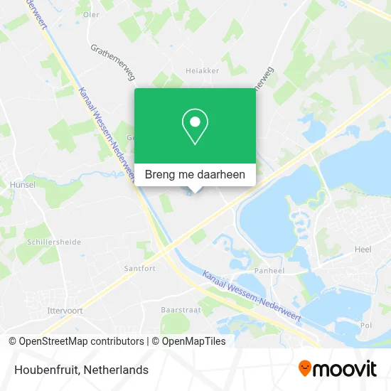 Houbenfruit kaart
