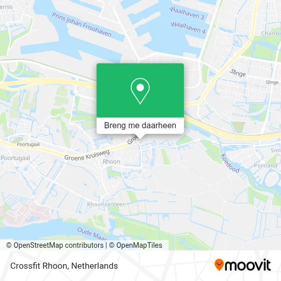 Crossfit Rhoon kaart