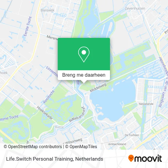 Life.Switch Personal Training kaart