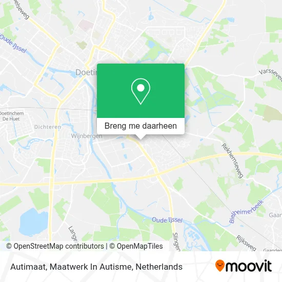 Autimaat, Maatwerk In Autisme kaart