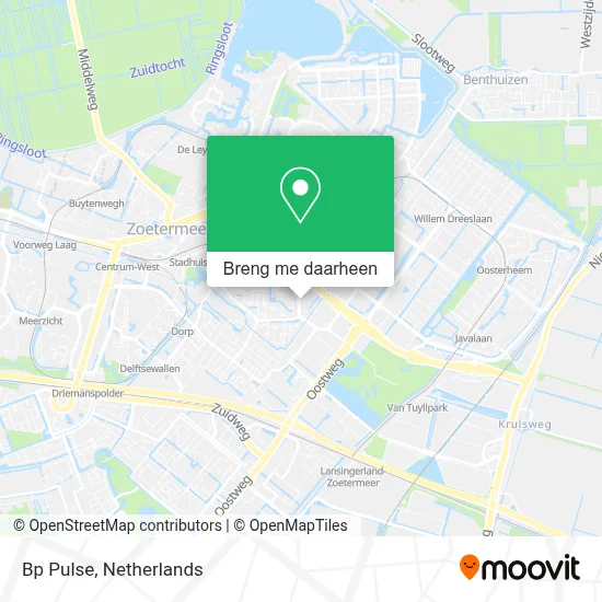 Bp Pulse kaart