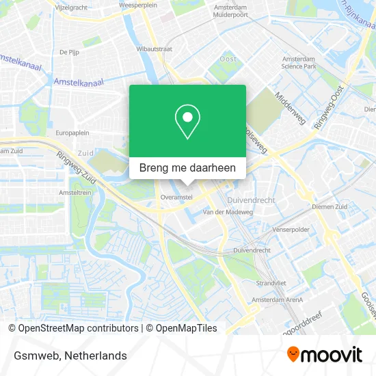 Gsmweb kaart