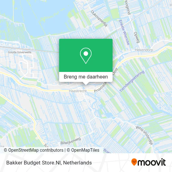 Bakker Budget Store.Nl kaart
