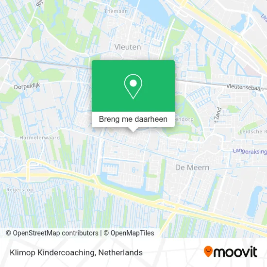 Klimop Kindercoaching kaart