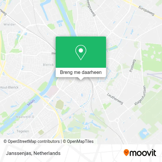 Janssenjas kaart