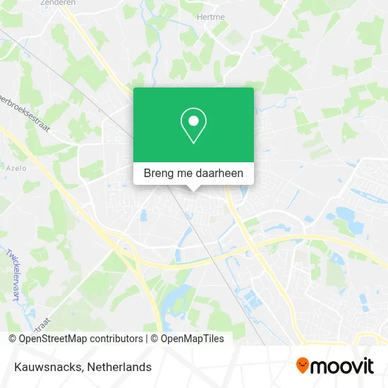 Kauwsnacks kaart