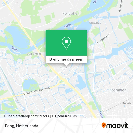 Rang kaart