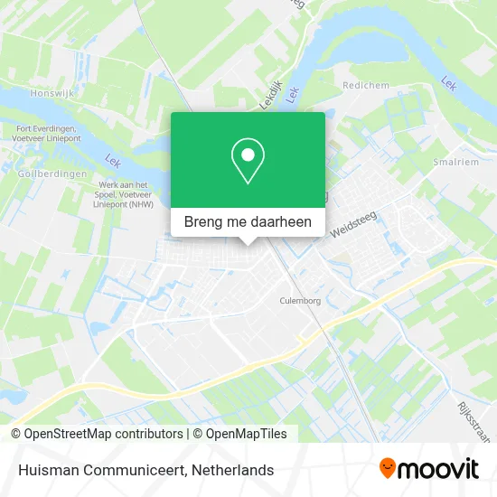 Huisman Communiceert kaart
