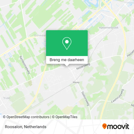 Roosalon kaart