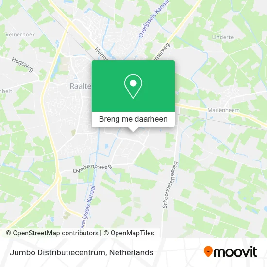 Jumbo Distributiecentrum kaart