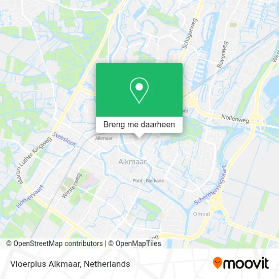 Vloerplus Alkmaar kaart