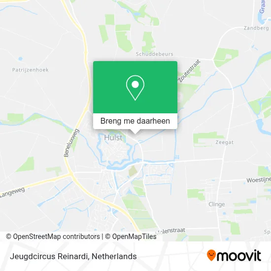 Jeugdcircus Reinardi kaart