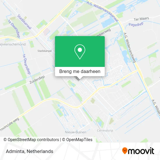 Adminta kaart