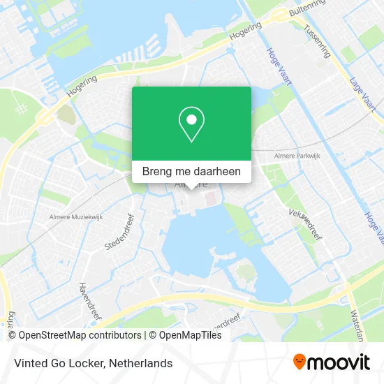 Vinted Go Locker kaart