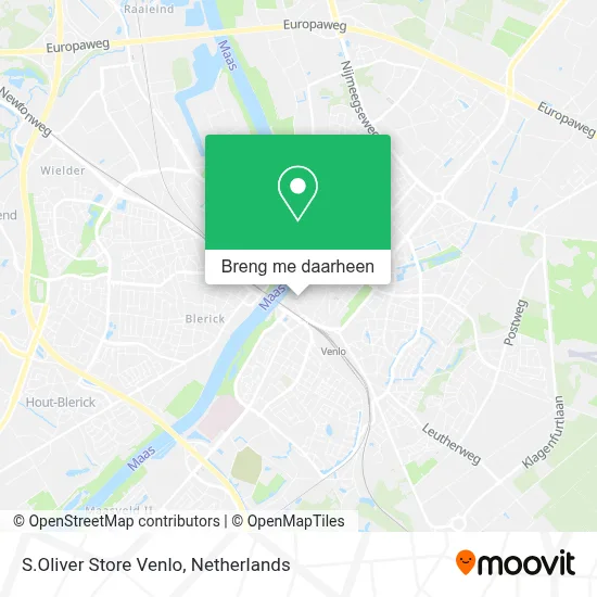 S.Oliver Store Venlo kaart