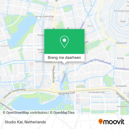 Studio Kai kaart