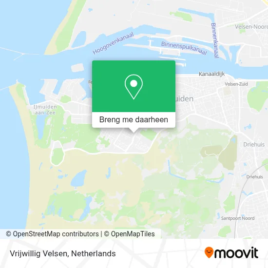 Vrijwillig Velsen kaart