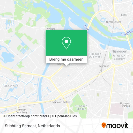 Stichting Samast kaart