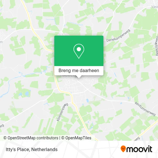 Itty's Place kaart