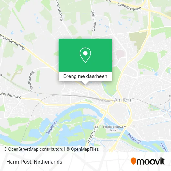 Harm Post kaart