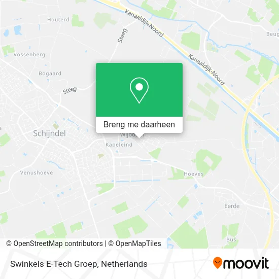 Swinkels E-Tech Groep kaart