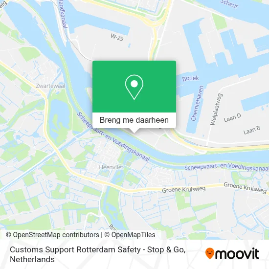 Customs Support Rotterdam Safety - Stop & Go kaart
