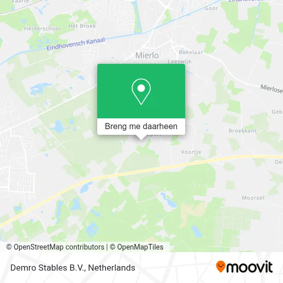 Demro Stables B.V. kaart